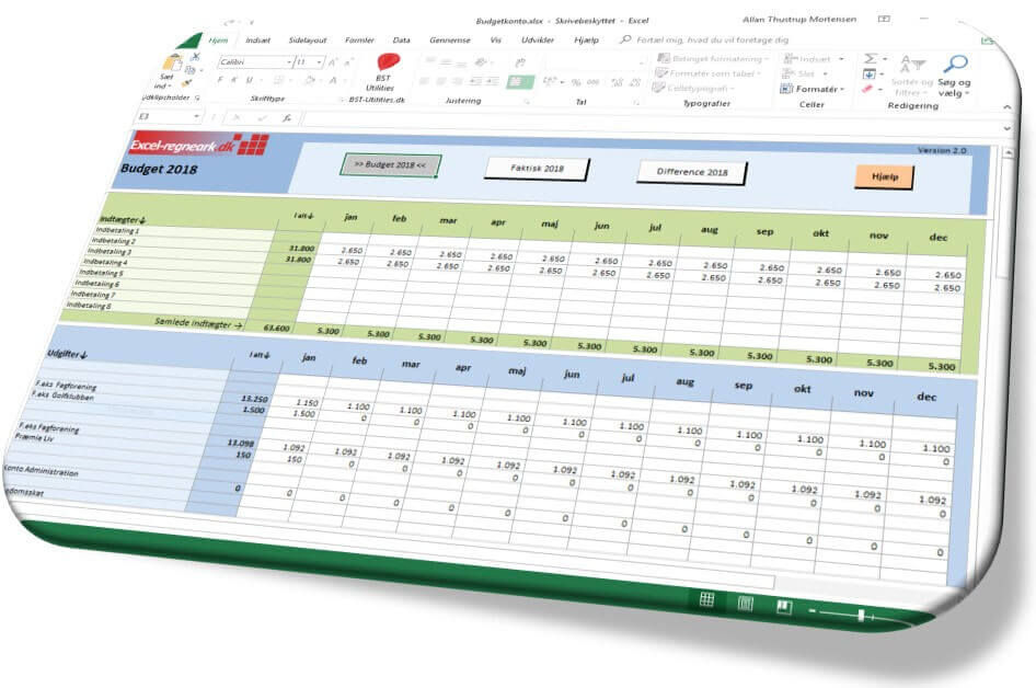 Dyrke motion Grader celsius Skære Opret din egen tilpassede kalender med vores Excel-skabelon - Gratis  download